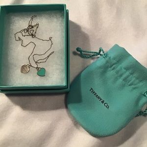 Tiffany & Co. Mini Double Heart Tag Pendant